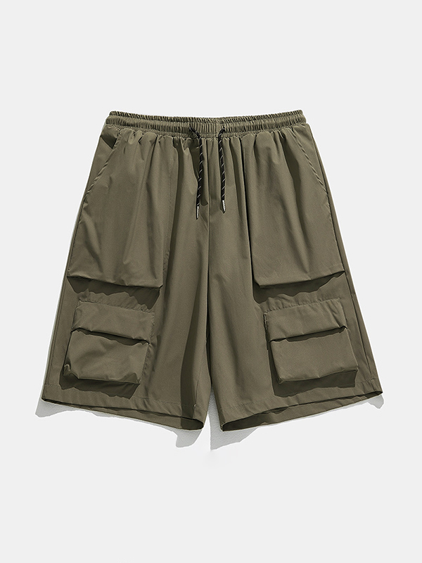 Men's 3D Pocket Cargo Shorts-4