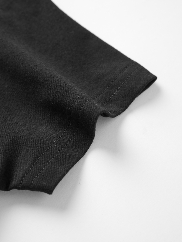 Contrast Raglan Slim Short Sleeve Tee-6