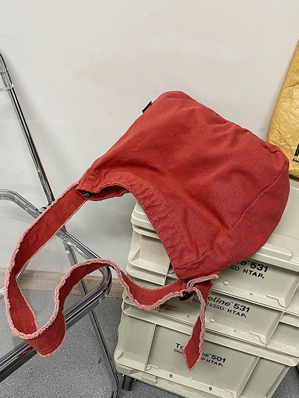 Vintage Distressed Crossbody Bag-4